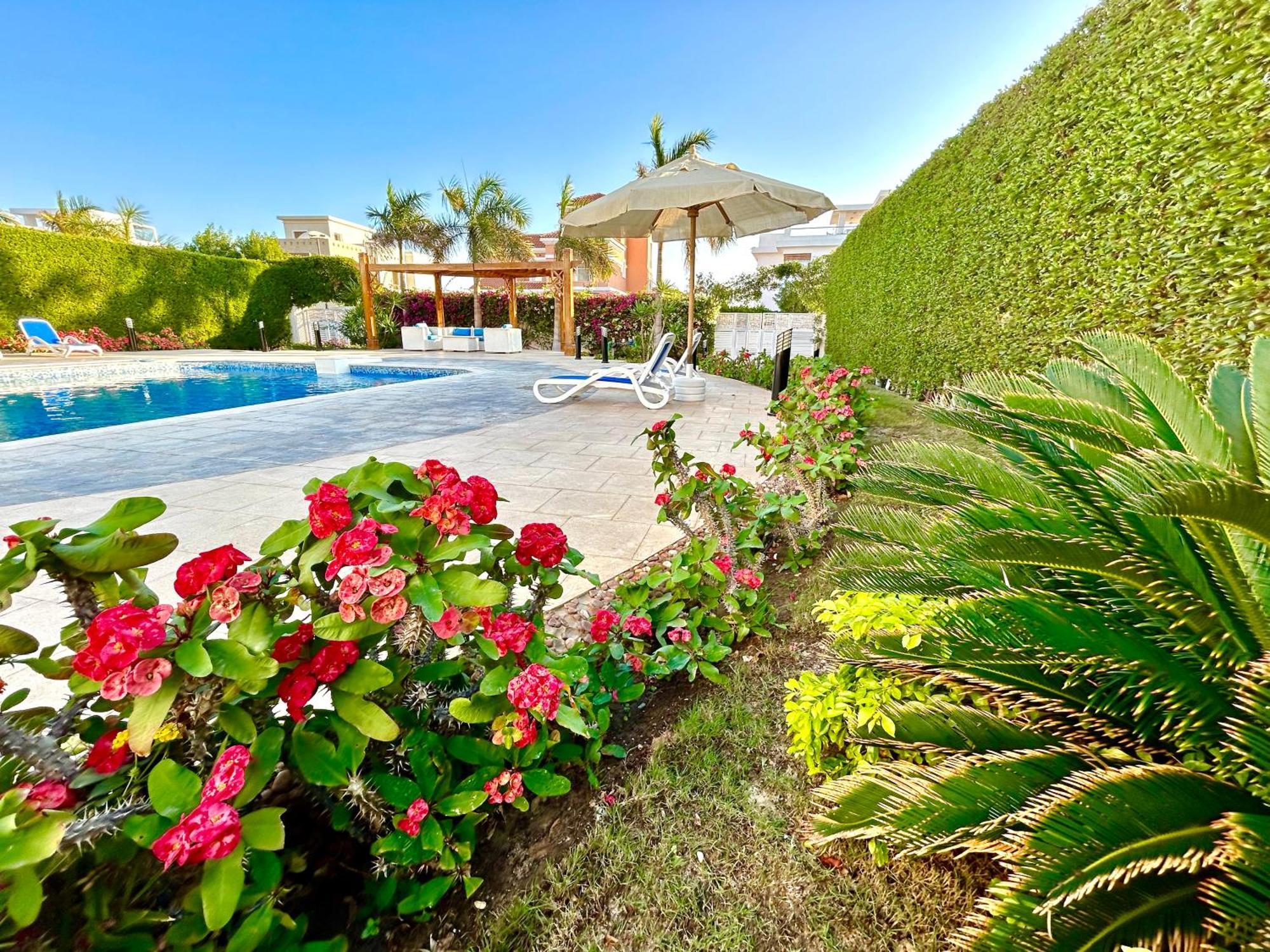 Luxury Villa With Pool In Hurghada Buitenkant foto